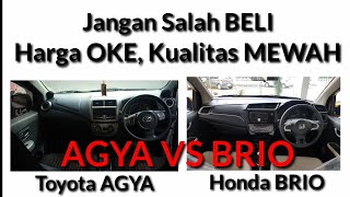 Toyota Agya VS Honda BRIO 2020 | Ini Spesifikasi dan Tipe Terbarunya #agya #brio