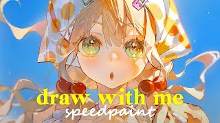 J U L Y // Draw with me +  Photoshop speedpaint