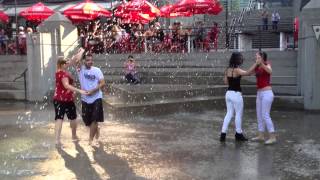 Zouk in Vancouver BC - IZFM 2014 after party - fountain (2)