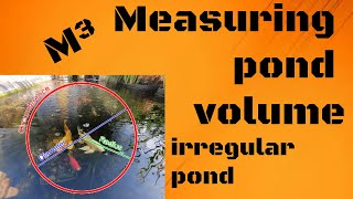 Pond treatment won't work, mesuring pond volume