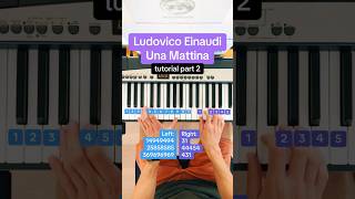 The moment this piece takes flight… 😳😌 #unamattina #ludovicoeinaudi #piano #tutorial