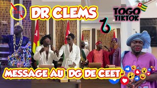 TOGO TIKTOK: DR CLEMENT DIS LA VERITE A CEET