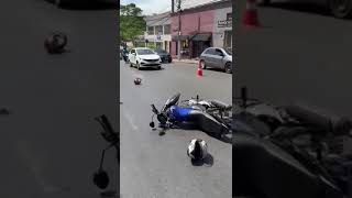 Homem se revolta ao ter sua moto apreendida durante blitz em Cuiabá!