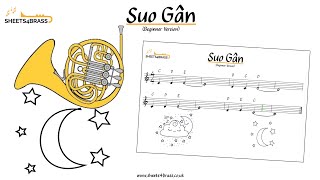 Suo Gân - French Horn Sheet Music and Play Along