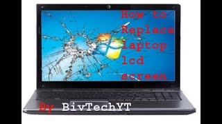 How to Fix - replace the lcd screen backlight on hp | dell | Samsung | lenovo | acer laptop 🔥🔥🔥 2022