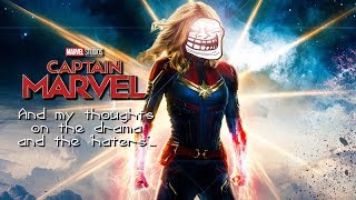 Captain Marvel and my thoughts on the 'haters' and the drama surrounding it.