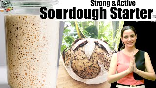 Make Sourdough Starter With Me To Bake Your First SourDough Bread || Sourdough Starter Recipe