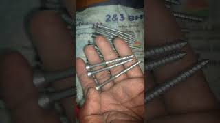 3 Inchi Steel Screw #shorts #tools #parts #screw #akashsharma.28 #woodworking #carpentertools #yt