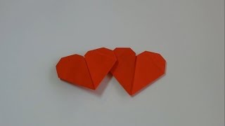 Serce - Origami #8 (Paper hearts)