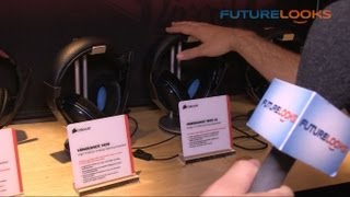 [HD] PAX Prime 2013 - CORSAIR Shows New Vengeance and Raptor Headsets and New K30 Keyboard