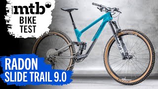 Bike Test Radon Slide Trail 9.0, MTB, Carbon, Tail-Bike, Fox Fahrwerk, RaceFace Parts, Maxxis