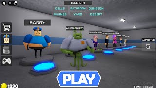 PLAYING As All NEW Barry MORPHS And USING POWERS - [NEW] ROBLOX BARRY'S PRISON RUN V2 (OBBY)