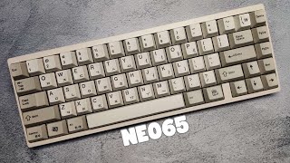 This keyboard does not need foams - Neo65 Milky White | Sound Test