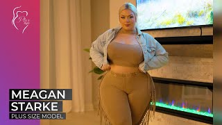 Meagan Starke:  Curvy Plus Size Model ~ Bio & Facts