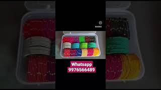 Silk Thread Bangles l  Aatwos l Whatsapp 9976566489