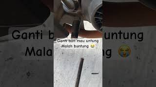 Kalau gini gak jadi untung bos 🫣😭😭 #banmotor #tambalban #trandingshorts #shortvideo