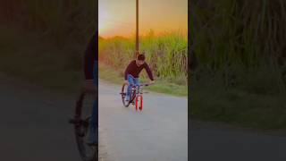 front wheel remove cycle stunt #amarjeetjaikar #youtubeshorts #viralvideo #motivation #cycling