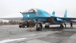 Новые самолеты Су-34 переданы ВВС России