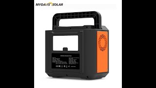 Solar Storage Power 80000mAh with 3 USB output Portable Outdoor Power Station Mydaysoutdoor