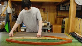 The Process of Making Leather Belt 本革ベルトの製造プロセス Handcrafted Belts made by Expert Craftsmen 長沢ベルト工業