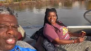 Crappie Fishing Lake Oconee Windy Conditions With My Twin