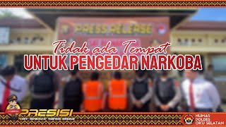 TIDAK ADA TEMPAT UNTUK PENGEDAR NARKOBA