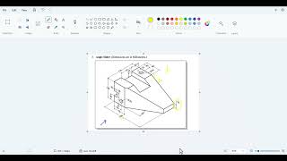 Angle Slider  orthographic (front, top & side) drawing in Autocad | Autocad beginners tutorials