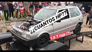 BANQUEANDO FIAT UNO 1.6 TURBO!