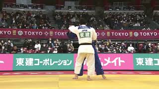 Sasaki's Kouchi-Makikomi at 2022 Tokyo GS