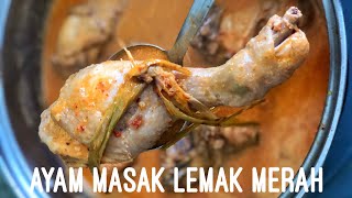 Ayam Masak Lemak Merah (Red Coconut Milk Chicken)