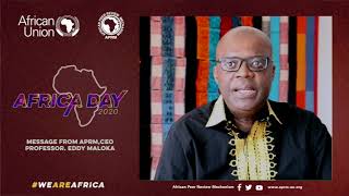 Africa Day 2020 -  Message the APRM CEO, Prof. Eddy Maloka