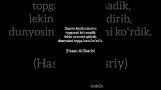 Hasan Al Basriy #iqtibos