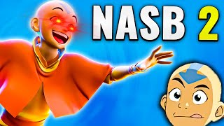 Aang Goes INSANE!! | NASB 2 Aang Gameplay