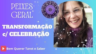 PEIXES ♓ # PODEROSAS MUDANÇAS! VOCÊ CANSOU e VAI SEGUIR SEU RUMO c/ TRANFORMAÇÕES E CELEBRAÇÃO!!!