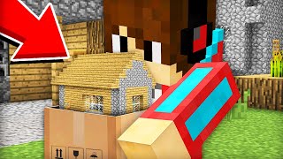 ЗАЧЕМ Я ЗАСУНУЛ ДОМ ЖИТЕЛЯ В КОРОБКУ В МАЙНКРАФТ | Компот Minecraft