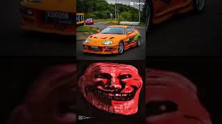 troll face toyota supra #toyotasupra #jdm #car #subscribe #funny #toyota #supramk4 #supra #trending