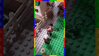 LEGO Freddy vs Jason #lego #fridaythe13th #anoes #legofan #shorts #short #afol #horrorshorts