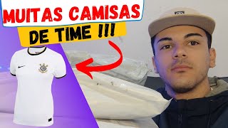 Unboxing camisas de time tailandesas | Unboxing nova camisa do Corinthians