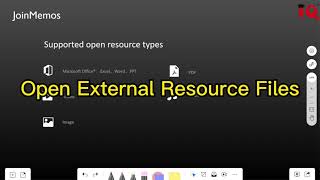 8. Open External Resource Files - JoinMemos