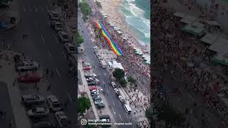 Copacabana Beach Rio de Janeiro LGBT Pride Parade