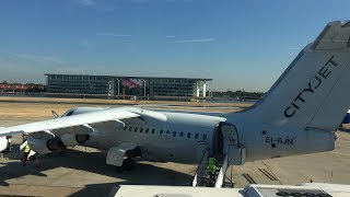 TRIP REPORT | CityJet (ECONOMY) | Avro RJ 85| London City to Dublin