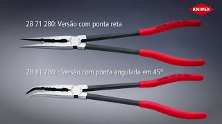 KNIPEX Alicates de instalação com perfis transversais 28 71 280