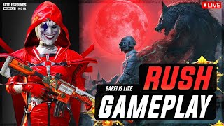 BGMI LIVE CONQUEROR RANK PUSH | DAY 337 | BARFI IS LIVE | ASMR