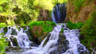 Relaxing Nature Sounds - Black Hills Waterfall