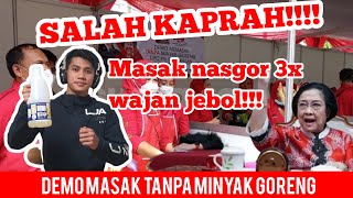 MASAK NASI GORENG PAKE AIR || SALAH KAPRAH!!! || DEMO MEMASAK TANPA MINYAK GORENG