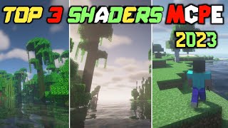 Top 3 Shaders For Minecraft Android 2023 | Best Shaders For MCPE 1.19