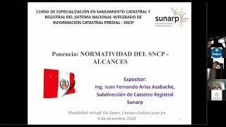 Normativa del SNCP   Alcances