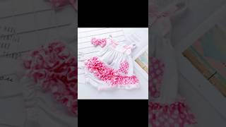 latest beautiful baby dress😍 design|baby girls frocks design #tranding #youtubeshorts