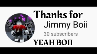 Thanks for 30 subs!