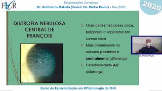 Distrofias Corneanas Dr Guilherme Mesquita Cornea 18 11 2020